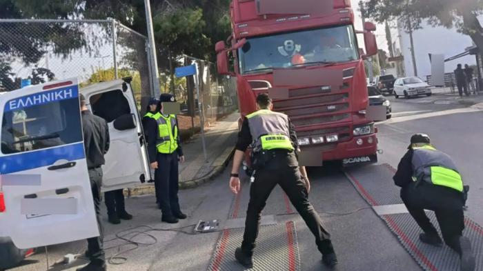 Εξονυχιστικοί έλεγχοι σε φορτηγά-5.608 παραβάσεις το 1ο 3μηνο του 2026